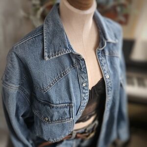 Levi Strauss | XL | Denim Jacket | Snap Button | Western Trucker | Medium Wash